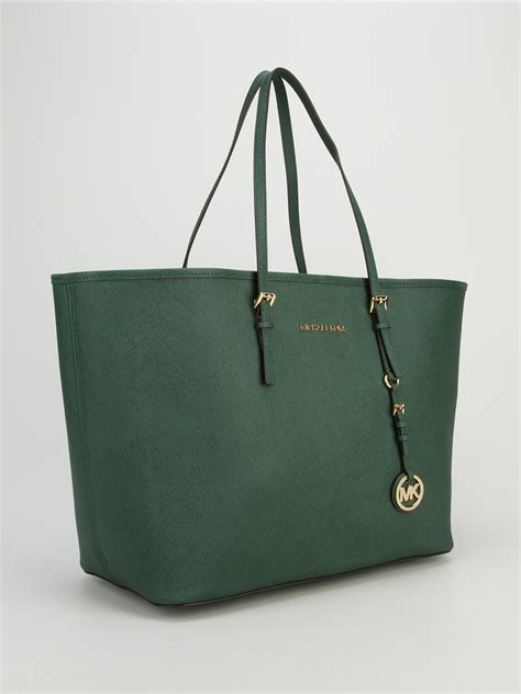 michael kors green totes women